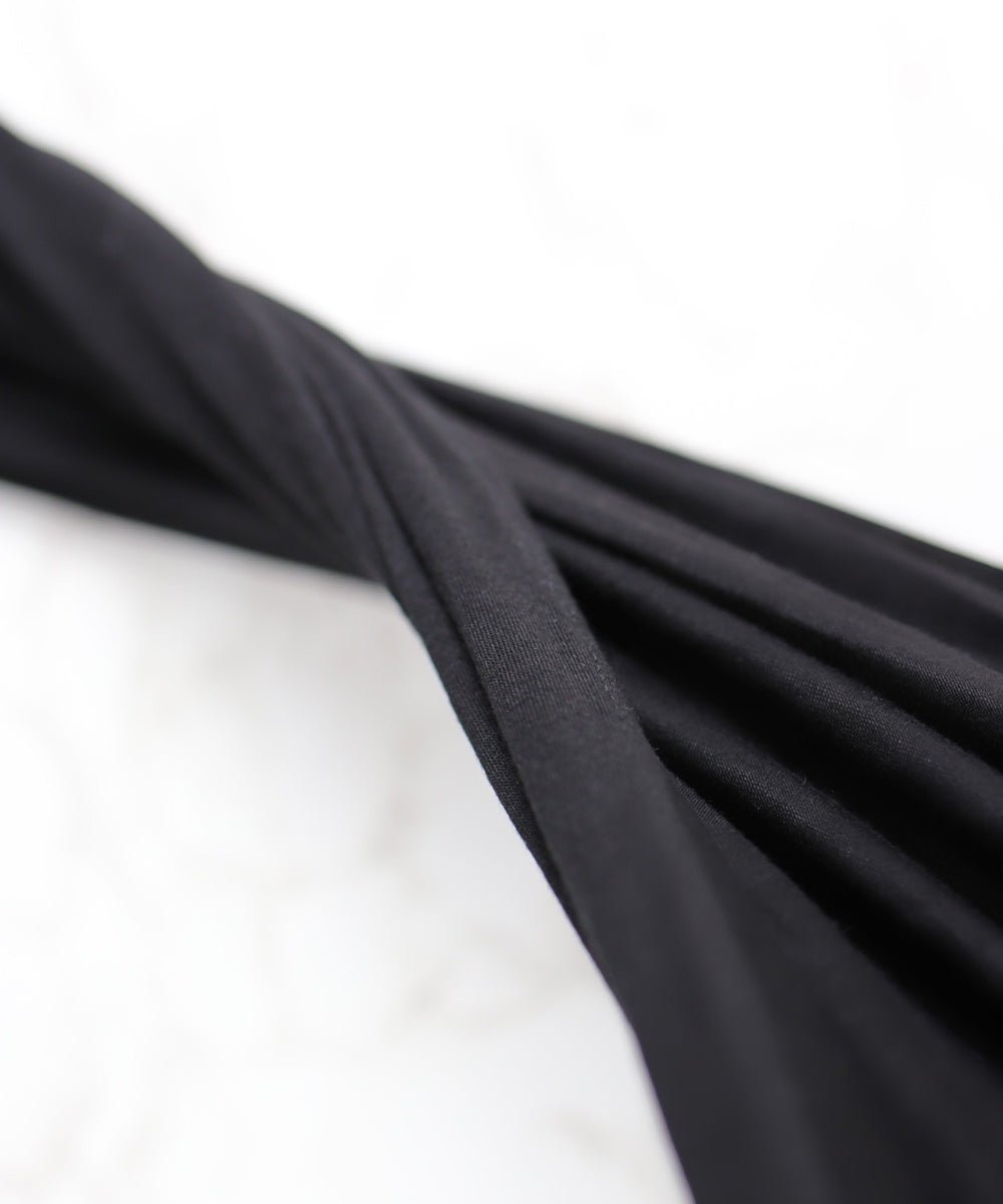 Midnight-Black Premium Jersey Hijab - Jersey