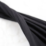 Midnight-Black Premium Jersey Hijab - Jersey