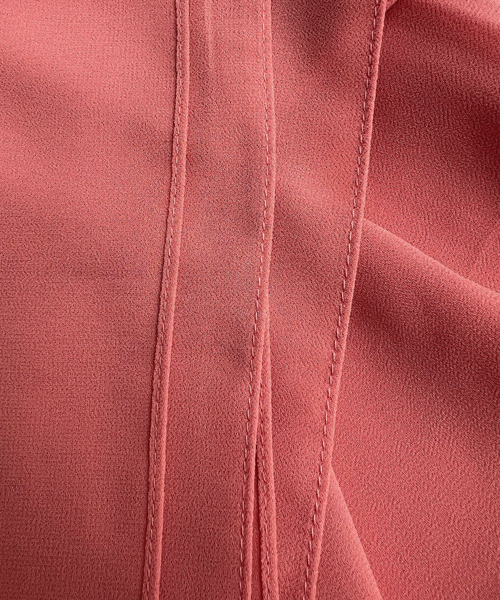 Pastel Red Chiffon Hijab - Chiffon