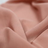 Peach-Bloom Chiffon Hijab - Chiffon