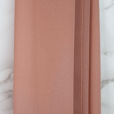 Peach-Bloom Chiffon Hijab - Chiffon