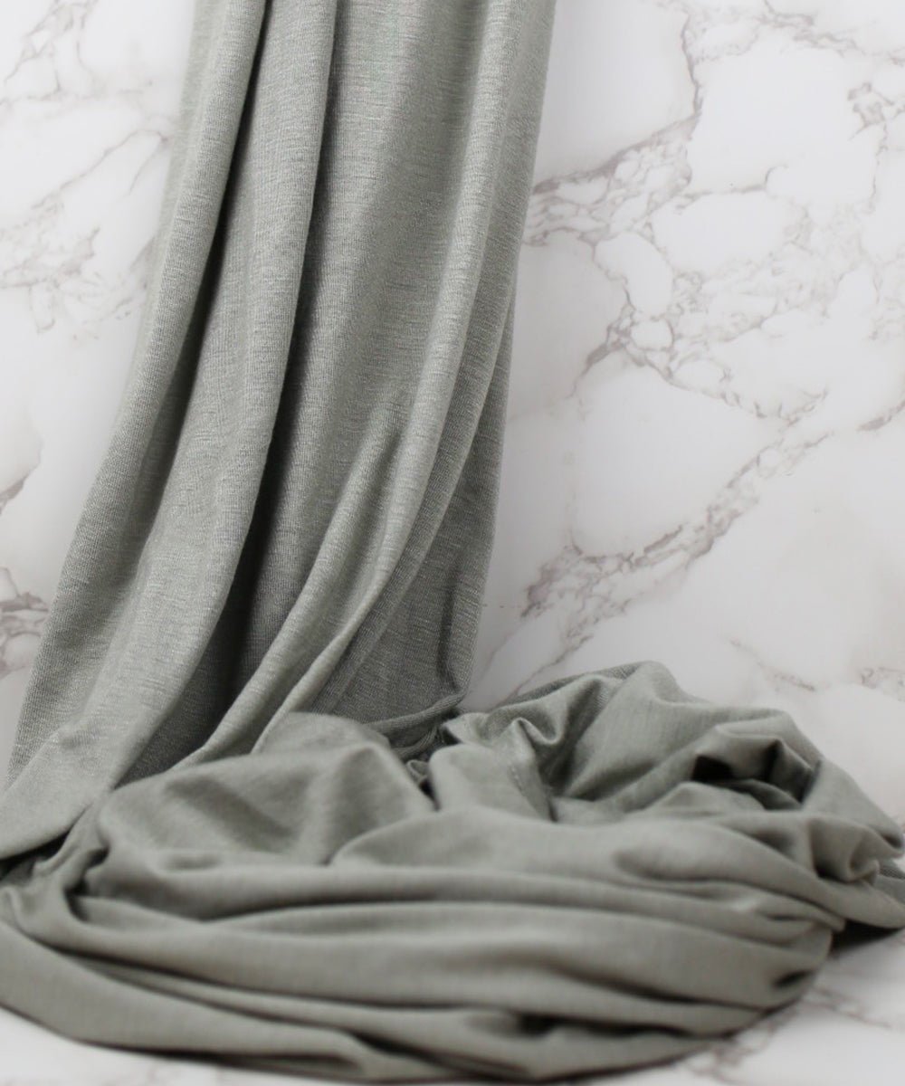 Pistachio-Green Premium Jersey Hijab - Jersey