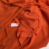 Pumpking Orange Chiffon Hijab - Chiffon