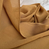 Tuscan Gold Chiffon Hijab - Chiffon