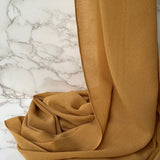 Tuscan Gold Chiffon Hijab - Chiffon