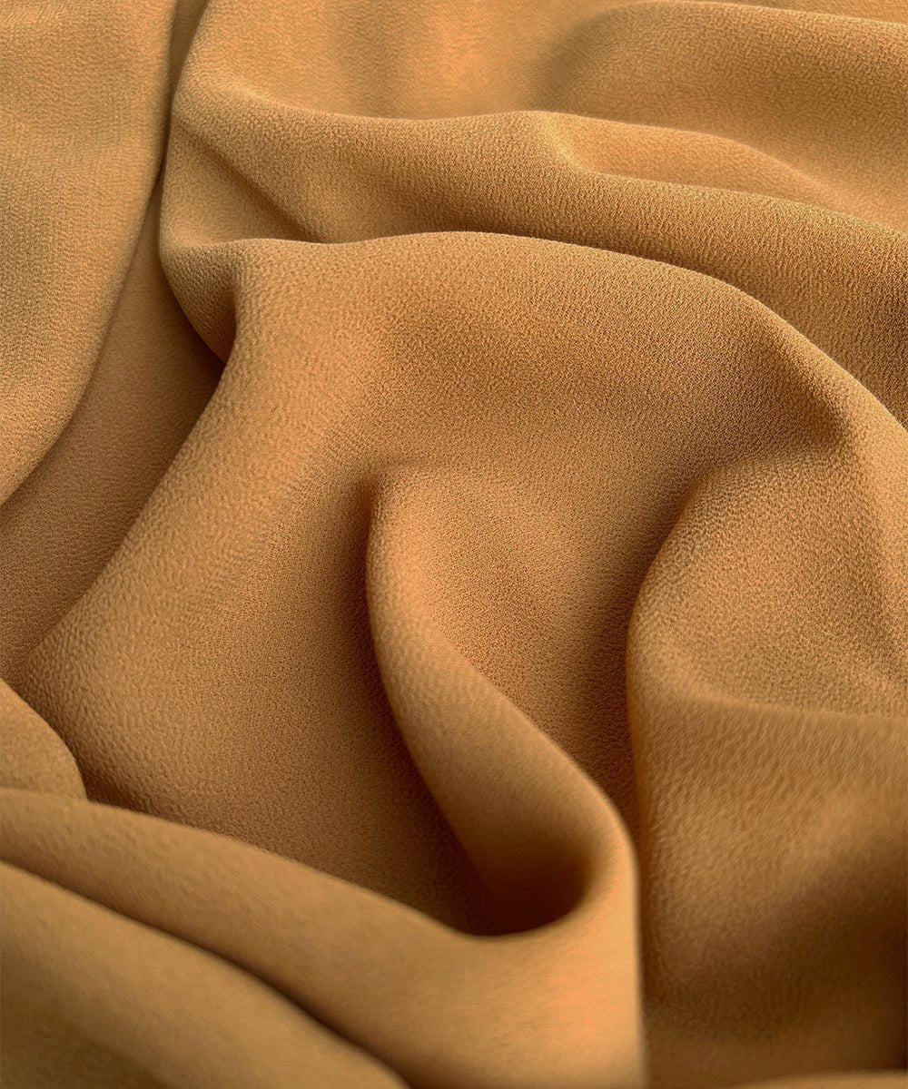 Tuscan Gold Chiffon Hijab - Chiffon