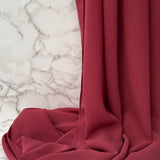 Vino Red Chiffon Hijab - Chiffon