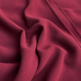 Vino Red Chiffon Hijab - Chiffon